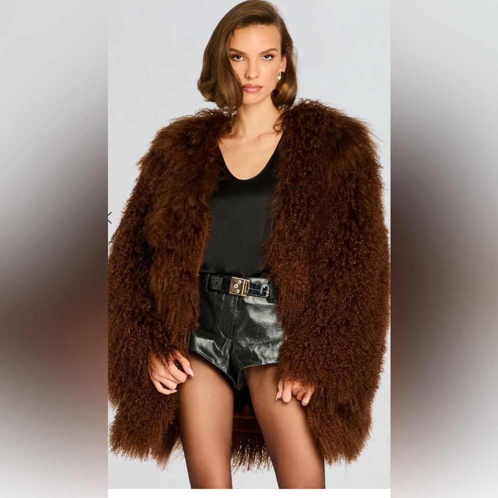 RETROFETE JEWEL FUR JACKET